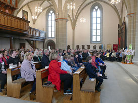 Feierlicher Gründungsgottesdienst der Pfarrei St. Heimerad (Foto: Karl-Franz Thiede)